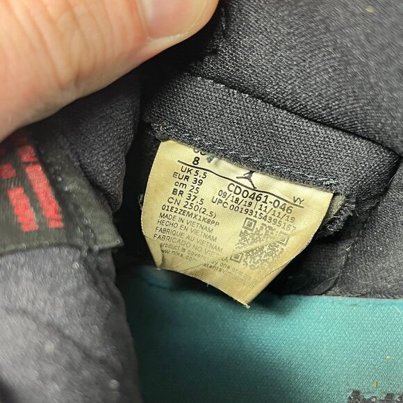 Nike Air Jordan 1 Retro High OG UNC To‎ Chi Black Red Blue Women’s 8 CD0461-046 - Picture 9 of 9